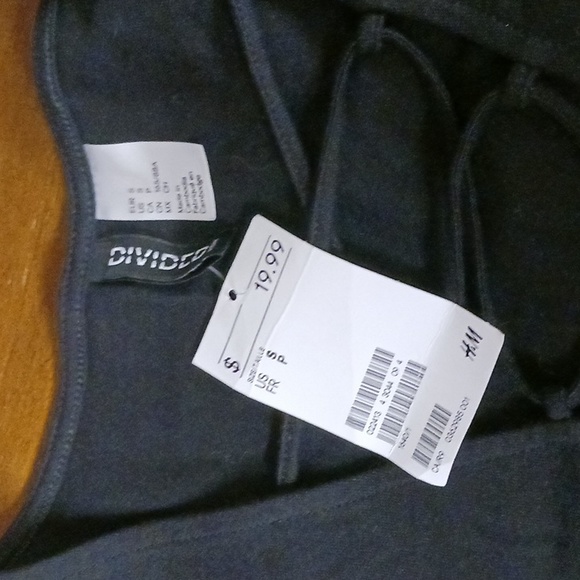 BLACK H&M lace up bodysuit S - Picture 3 of 6